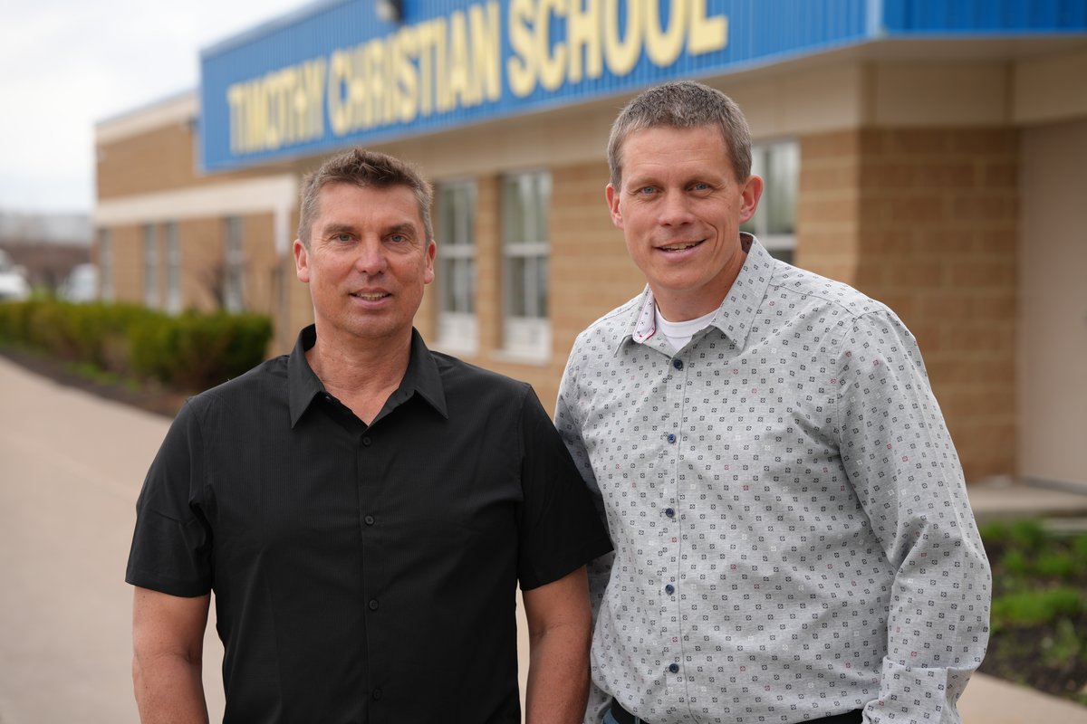 Jacco de Lange and Mike Eisses - TCS Campaign Cabinet Co-Chairs